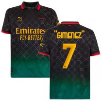 24-25 AC Milan Fourth Jersey "GIMENEZ" #7