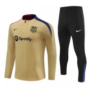 24-25 Barcelona Training Suit PL Style Gold