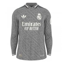 24-25 Real Madrid Third Long Sleeve Jersey (Player Version)