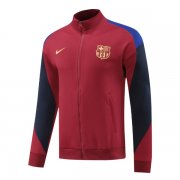 24-25 Barcelona Training Jacket Red Blue