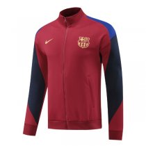 24-25 Barcelona Training Jacket Red Blue