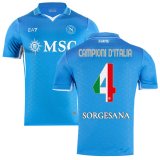24-25 Napoli Home Jersey Campioni d Italia 4 Jersey  24-25 Napoli Home Jersey Campioni d Italia 4 Jersey