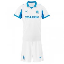25-26 Marseille Home Jersey Kids Kit 25-26 Marseille Home Jersey Kids Kit