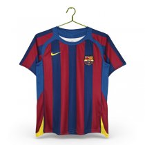 2005-2006 Barcelona Home La Liga Style Retro Jersey 2005-2006 Barcelona Home La Liga Style Retro Jersey