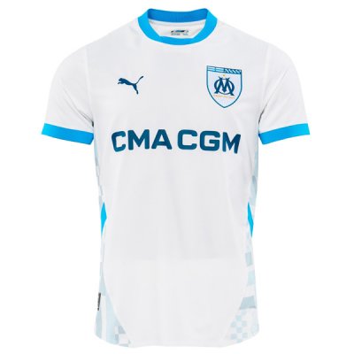 24-25 Marseille Home Authentic Jersey (Player Version)