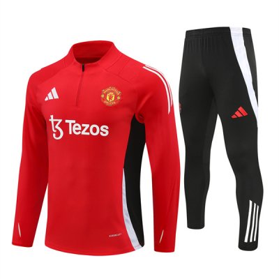 24-25 Man United Training Suit Red