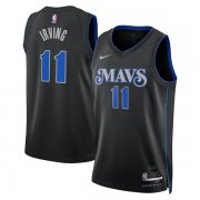 23-24 Men's Dallas Mavericks Kyrie Irving #11 Black Swingman Jersey.jpg