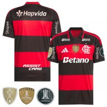 26-27 Flamengo Home Jersey Full Sponsor Libertadores Patch 26-27 Flamengo Home Jersey Full Sponsor Libertadores Patch