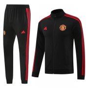 24-25 Man United Jacket Kit Black