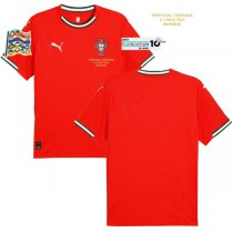 2025 Portugal Home UEFA National League Final Jersey  2025 Portugal Home UEFA National League Final Jersey