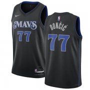 23-24 Men Dallas Mavericks Black Luka Dončić #77 Swingman Jersey