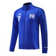 24-25 Man United Jacket N7 Blue