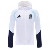 2026 Argentina Windbreaker Hoodie Jacket White 2026 Argentina Windbreaker Hoodie Jacket White