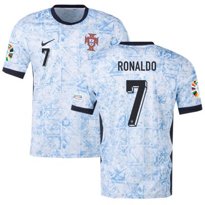 2024 Euro Portugal Away Jersey Ronaldo #7