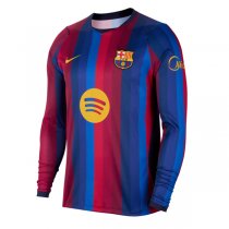 26-27 Barcelona Home Long Sleeve Jersey 26-27 Barcelona Home Long Sleeve Jersey