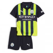 24-25 Manchester City Away Kids Kit