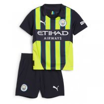 24-25 Manchester City Away Kids Kit