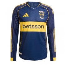 25-26 Boca Juniors Home Long Sleeve (Player Version) 25-26 Boca Juniors Home Long Sleeve (Player Version)