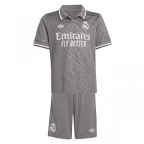 24-25 Real Madrid Third Jersey Kids Kit