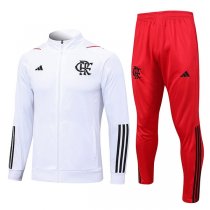 23-24 Flamengo Jacket Kit White
