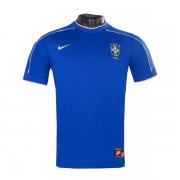 1998 Brazil Away Blue Retro Jersey