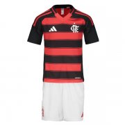 25-26 Flamengo Home Jersey Kids Kit