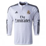 14-15 Real Madrid Home Long Sleeve Retro Jersey