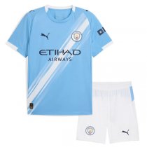 25-26 Manchester City Home Kids Kit 25-26 Manchester City Home Kids Kit