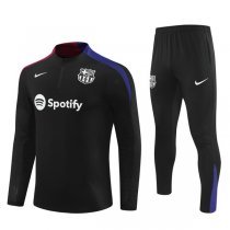 24-25 Barcelona Training Suit PL Style Black