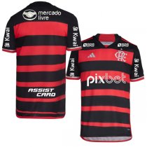 24-25 Flamengo Home Jersey Full Sponsor