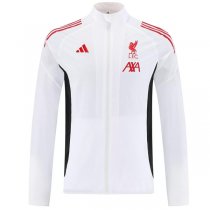 25-26 Liverpool Windbreaker Jacket White 25-26 Liverpool Windbreaker Jacket White