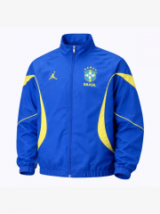 2026 Brazil Windbreaker Jackets Blue 2026 Brazil Windbreaker Jackets Blue
