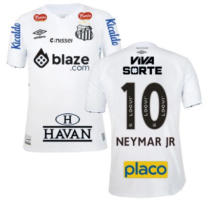 24-25 Santos FC Home Full Sponsor Jersey Neymar JR #10