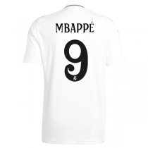 24-25 Real Madrid Home Shirt Print MBAPPÉ #9
