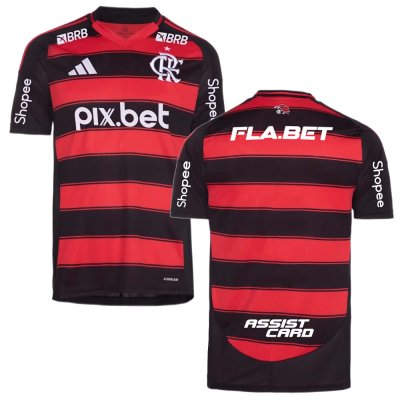 25-26 Flamengo Home Jersey Full Sponsor