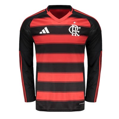 25-26 Flamengo Home Jersey Long Sleeve