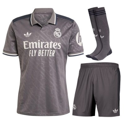 24-25 Real Madrid Third Jersey Men Full Kit