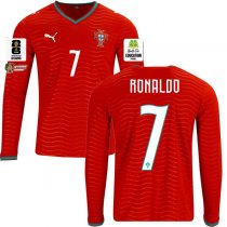 2026 Portugal Home LS Round 16 Ronaldo #7 (Player Version) 2026 Portugal Home LS Round 16 Ronaldo #7 (Player Version)