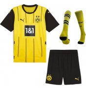 24-25 Borussia Dortmund Home Jersey Men Full Kit