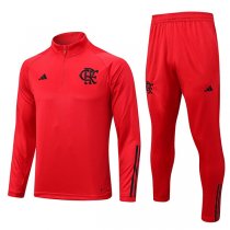 23-24 Flamengo Training Suit Red