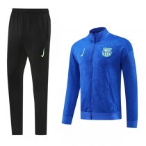 24-25 Barcelona Training Jacket Kit Full Blue