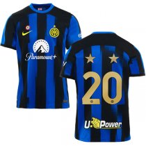 23-24 Intel Milan Home Jersey Two Star #20 Special Jersey