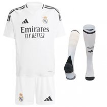 24-25 Real Madrid Home Kids Full Kit