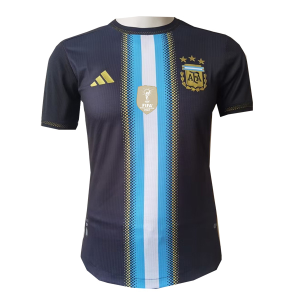 2023 Argentina Golden Bisht Special Shirt Messi 10 (Player Version)