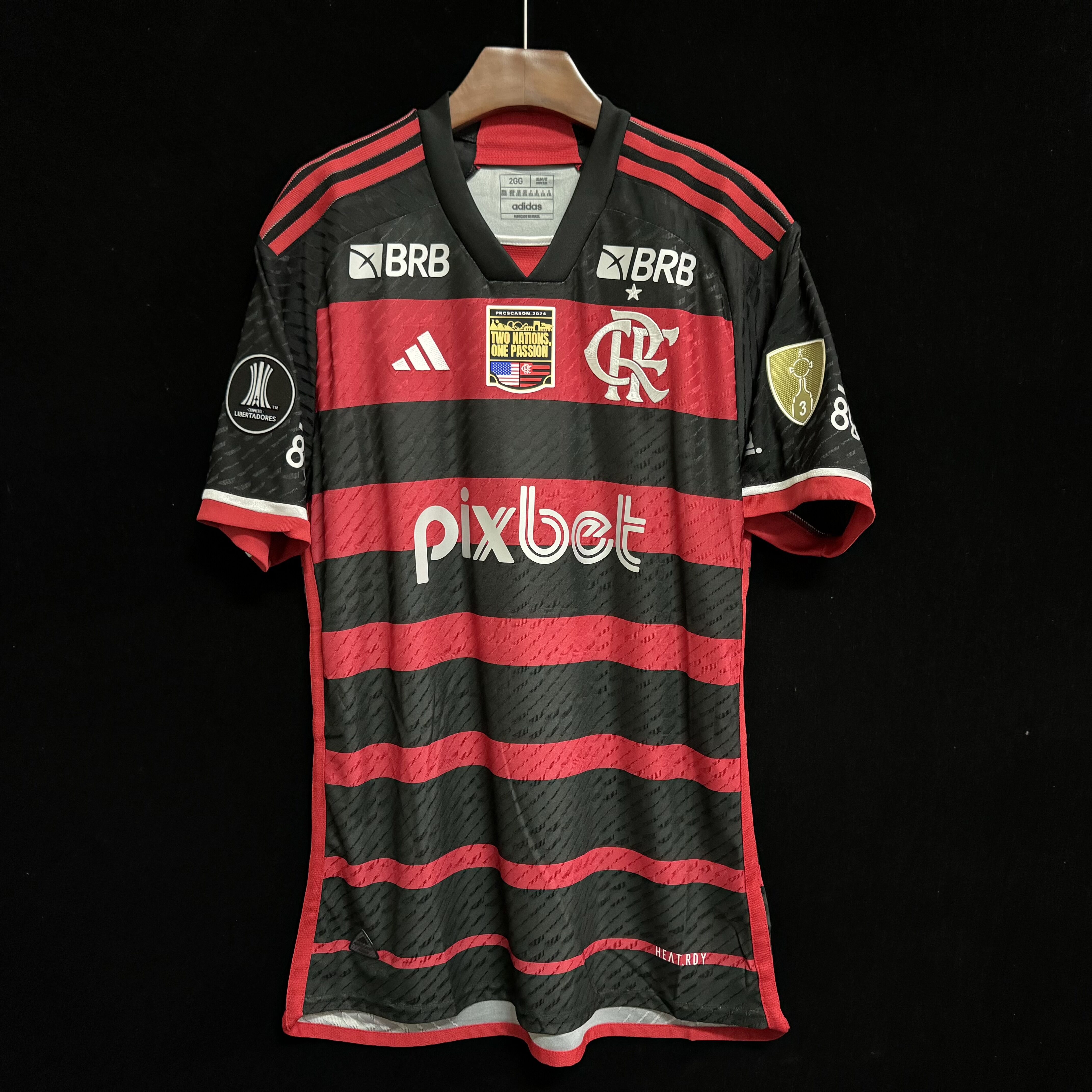 24-25 Flamengo Home Jersey Full Sponsor (Player Version)