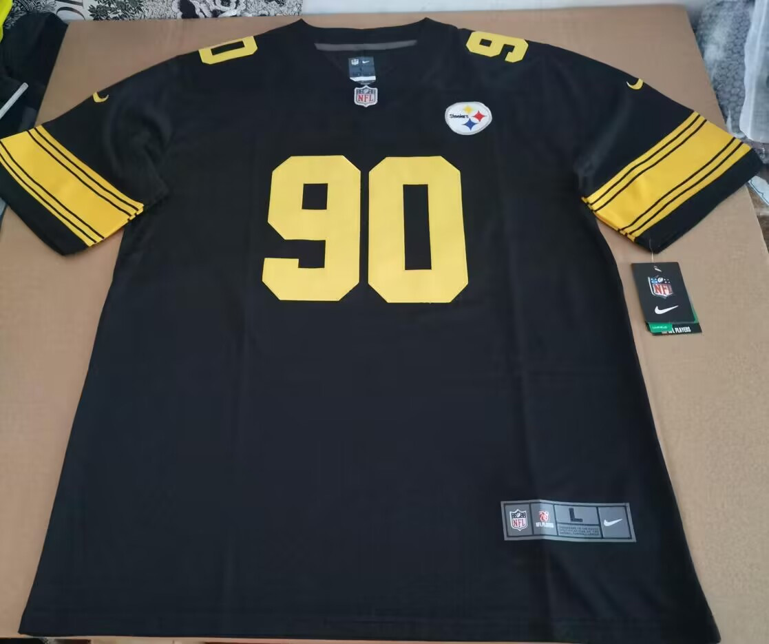 Mes Pittsburgh Steelers Color Rush Player Game Jersey Watt #90